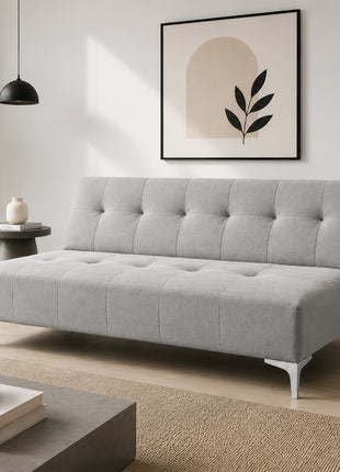 Sofá Cama Reclinable Vegas Lino Futon 3 Posiciones, El Bazar Store