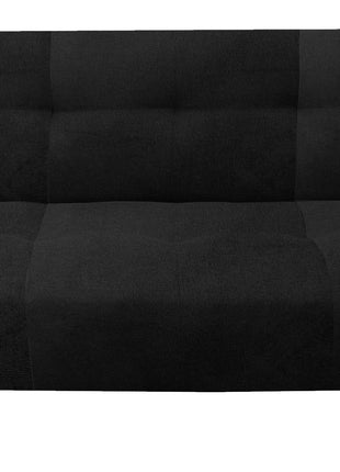 Sofá Cama Reclinable Vegas terciopelo Rosa, Futon 3 Posiciones, El Bazar Store