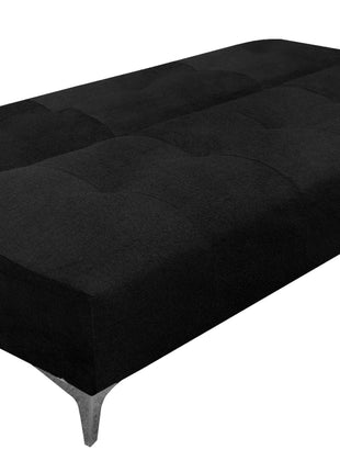 Sofá Cama Reclinable Vegas terciopelo Rosa, Futon 3 Posiciones, El Bazar Store
