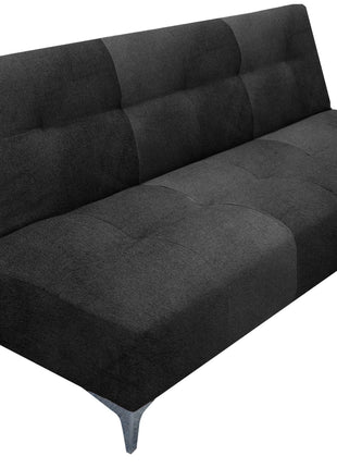 Sofá Cama Reclinable Vegas terciopelo Rosa, Futon 3 Posiciones, El Bazar Store