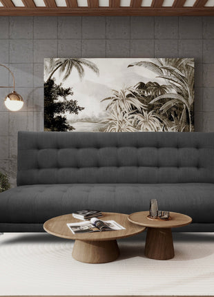 Sofa cama El Bazar Storę Verso Gris Oxford  Matrimonial Futon 3 posiciones