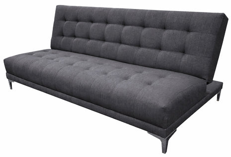 Sofa cama El Bazar Storę Verso Gris Oxford  Matrimonial Futon 3 posiciones