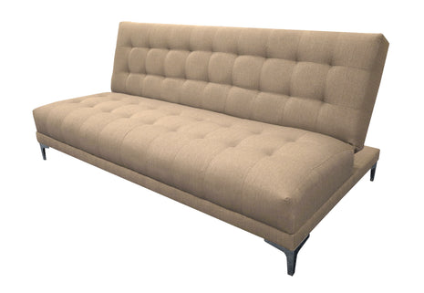 Sofa cama El Bazar Store Verso Beige Matrimonial Futon 3 posiciones