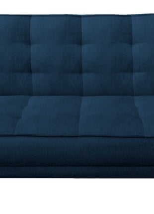 Sofa cama El Bazar Store Zeus Terciopelo Matrimonial Futón 3 posiciones