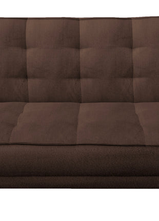 Sofa cama El Bazar Store Zeus Terciopelo Matrimonial Futón 3 posiciones