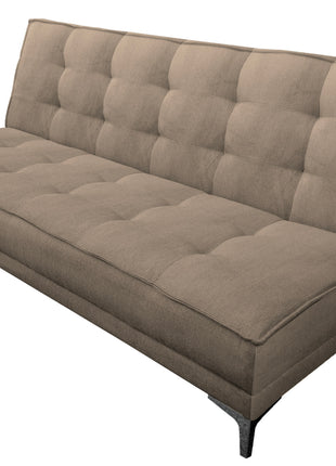Sofa cama El Bazar Store Zeus Terciopelo Matrimonial Futón 3 posiciones