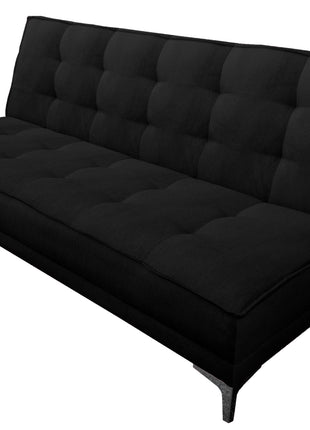 Sofa cama El Bazar Store Zeus Terciopelo Matrimonial Futón 3 posiciones
