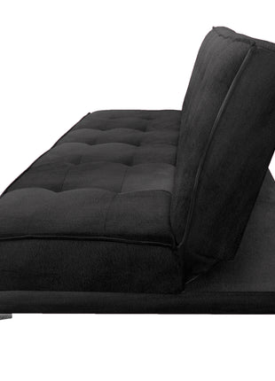 Sofa cama El Bazar Store Zeus Terciopelo Matrimonial Futón 3 posiciones