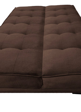 Sofa cama El Bazar Store Zeus Terciopelo Matrimonial Futón 3 posiciones