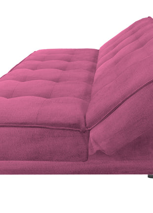 Sofa cama El Bazar Store Zeus Terciopelo Matrimonial Futón 3 posiciones