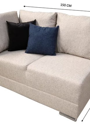 Sala Esquinera El Bazar Store Bastet Beige Modular
