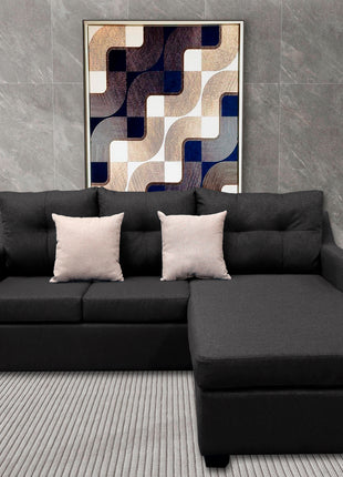 Sala Esquinera El Bazar Store Hermes 225x165 cm, Lado Izquierdo y derecho, Lino nacional