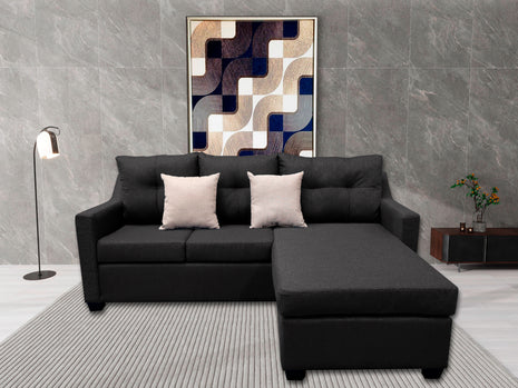 Sala Esquinera El Bazar Store Hermes 225x165 cm, Lado Izquierdo y derecho, Lino nacional