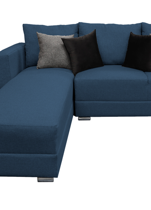 Sala Corbel - Esquinera en "U" Azul Marino, 200x315x255 cm, 4 salas en 1, El Bazar Store
