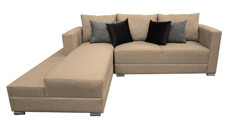 Sala Esquinera El Bazar Store Aston 260x200 cm Beige lino nacional