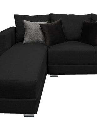 Sala Esquinera El Bazar Store Aston 260x200 cm Negro lino nacional