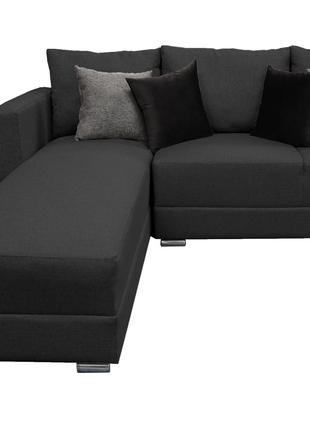 Sala Corbel - Esquinera en "U" Gris Oxford, 200x315x255 cm, 4 salas en 1, El Bazar Store