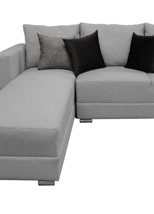 Sala Corbel - Esquinera en "U" Plata, 200x315x255 cm, 4 salas en 1, El Bazar Store