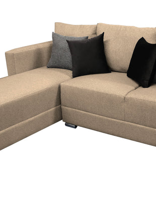 Sala Esquinera El Bazar Store Aston 260x200 cm Beige lino nacional