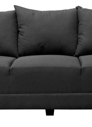 Sofa El Bazar Store Atlanta Lino Gris Oxford 3 plazas Modular Moderno