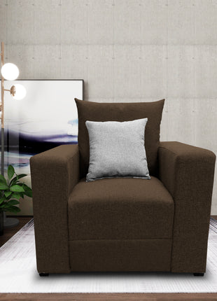 Sala Modular 3-2-1 El Bazar Store Miami Chocolate, Sofa, Love seat y sillon