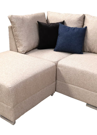 Sala Esquinera El Bazar Store Bastet Beige Modular