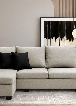 Sala Esquinera El Bazar Store Bergen 180x140 cm Lado derecho e Izquierdo Lino nacional