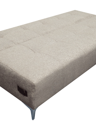 Sofá Cama Reclinable Vegas Lino Beige Futon 3 Posiciones, El Bazar Store