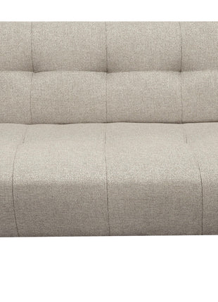 Sofá Cama Reclinable Vegas Lino Beige Futon 3 Posiciones, El Bazar Store