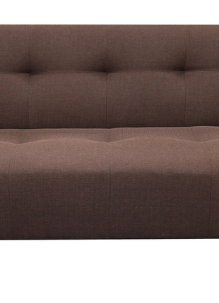 Sofá Cama Reclinable El Bazar Store Vegas Lino Chocolate Futon 3 Posiciones