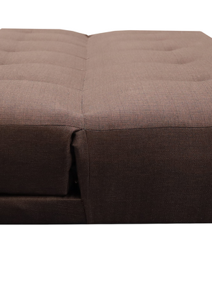 Sofá Cama Reclinable El Bazar Store Vegas Lino Chocolate Futon 3 Posiciones