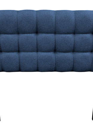 Cabecera El Bazar Store Linq Matrimonial Azul marino, Ajuste de altura