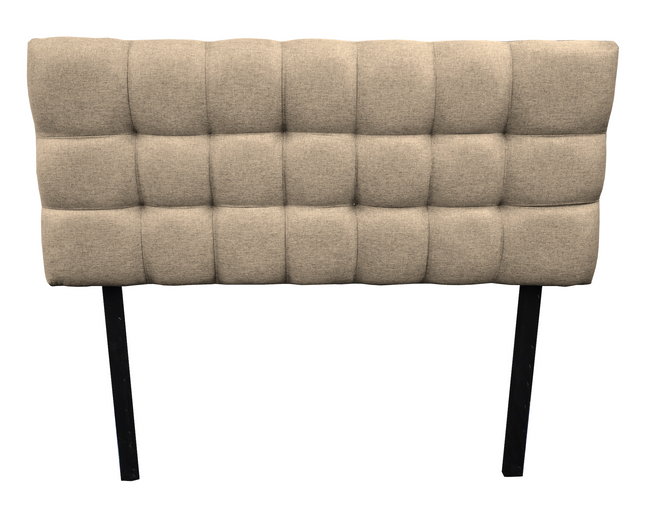 Cabecera El Bazar Store Linq Matrimonial Beige, Ajuste de altura