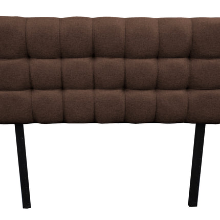 Cabecera El Bazar Store Linq King Size Chocolate, Ajuste de Altura