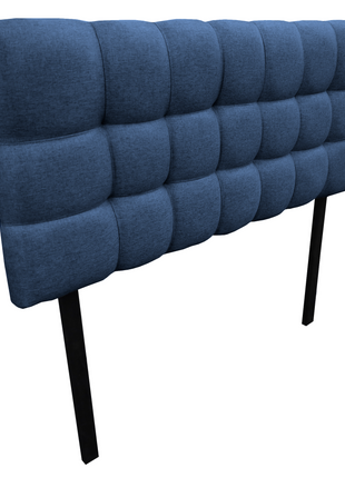 Cabecera El Bazar Store Linq Matrimonial Azul marino, Ajuste de altura