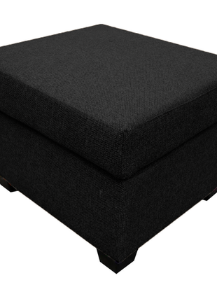 Sala Esquinera El Bazar Store Denver Negro, 200x140 cm, Lado derecho e Izquierdo, Lino nacional, Sofa