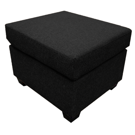 Sala Esquinera El Bazar Store Denver Negro, 200x140 cm, Lado derecho e Izquierdo, Lino nacional, Sofa