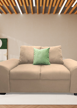 Love seat El Bazar Store Islandia Lino Beige 2 plazas, Modular, Moderno, Sala