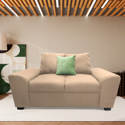 Love seat El Bazar Store Islandia Lino Beige 2 plazas, Modular, Moderno, Sala