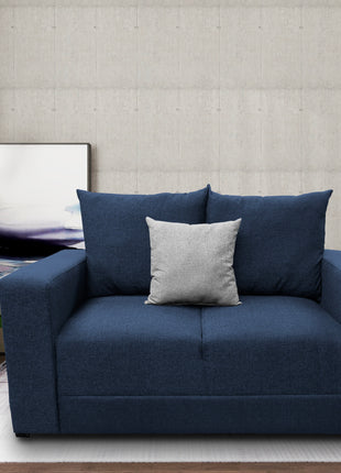 Sala Modular 3-2-1 El Bazar Store Miami Azul marino, Sofa, Love seat y sillon
