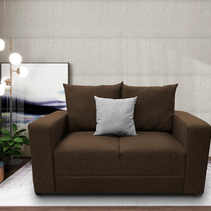 Sala Modular 3-2-1 El Bazar Store Miami Chocolate, Sofa, Love seat y sillon