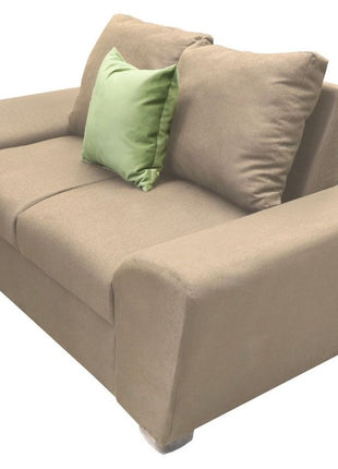 Love seat El Bazar Store Islandia Lino Beige 2 plazas, Modular, Moderno, Sala