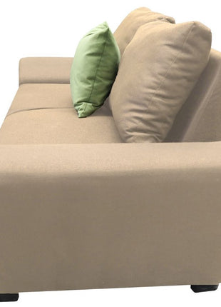 Love seat El Bazar Store Islandia Lino Beige 2 plazas, Modular, Moderno, Sala
