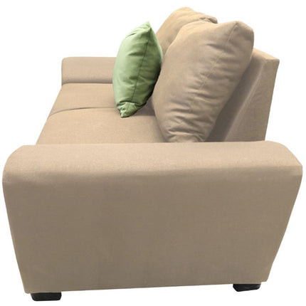 Love seat El Bazar Store Islandia Lino Beige 2 plazas, Modular, Moderno, Sala