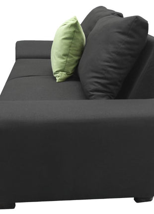 Love seat El Bazar Store Islandia Lino Gris oxford 2 plazas, Modular, Moderno, Sala
