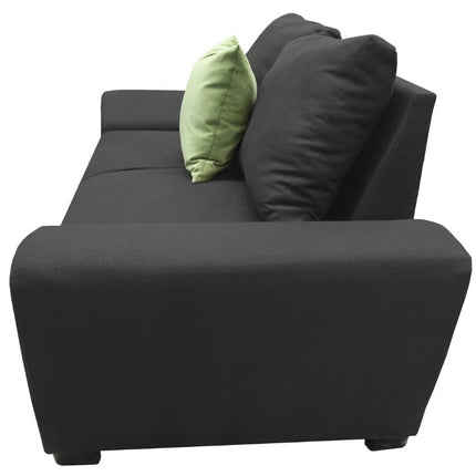 Love seat El Bazar Store Islandia Lino Gris oxford 2 plazas, Modular, Moderno, Sala