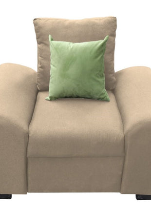 Sala Modular 3-2-1 El Bazar Store Islandia Beige, Sofa, Love seat y sillon
