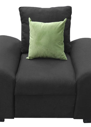 Sala Modular 3-2-1 El Bazar Store Islandia Gris Oxford, Sofa, Love seat y sillon