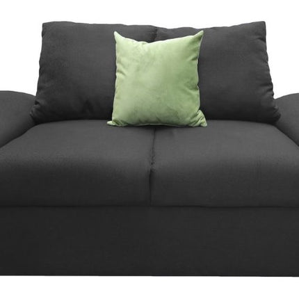 Sala Modular 3-2-1 El Bazar Store Islandia Gris Oxford, Sofa, Love seat y sillon