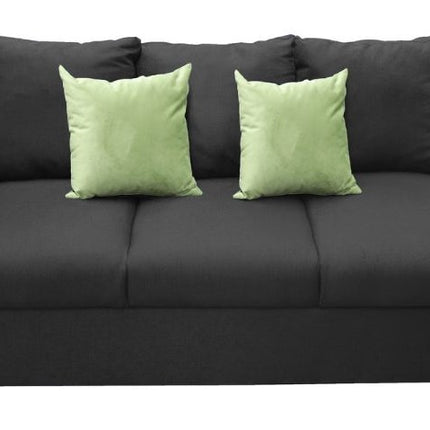 Sala Modular 3-2-1 El Bazar Store Islandia Gris Oxford, Sofa, Love seat y sillon